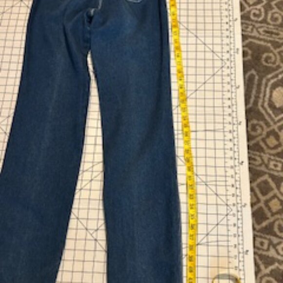 1980s Fancy Ass Jeans with Off-White Leather Pocket Detail - Picture 12 of 16